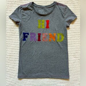 Peek Kids Gray 'Hi Friend' T-Shirt